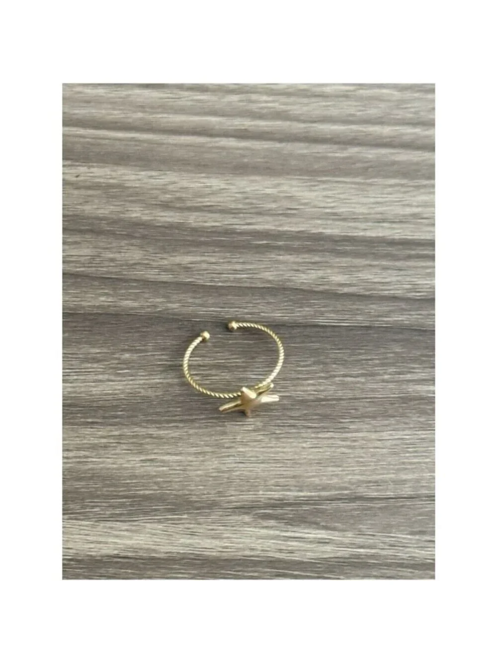Starfish Band Ring Q1047